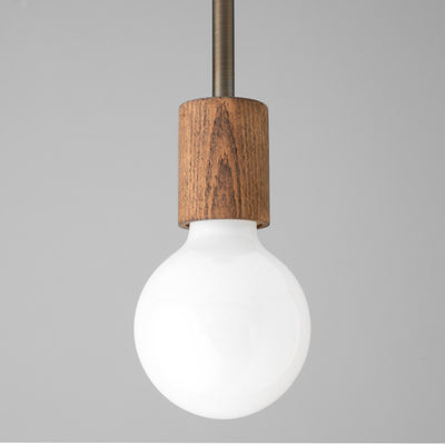 Pendant Lamp - Minimalist Lamp - Wood Pendant Light - Simple Ceiling Light - Model No. 3143