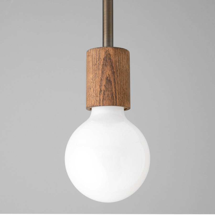 Pendant Lamp - Minimalist Lamp - Wood Pendant Light - Simple Ceiling Light - Model No. 3143