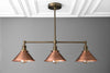 Chandelier Light-Copper Chandelier-Kitchen Lighting-Hanging Lamp - Model No. 2013