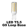 LED T5.5 G9 Loop Base