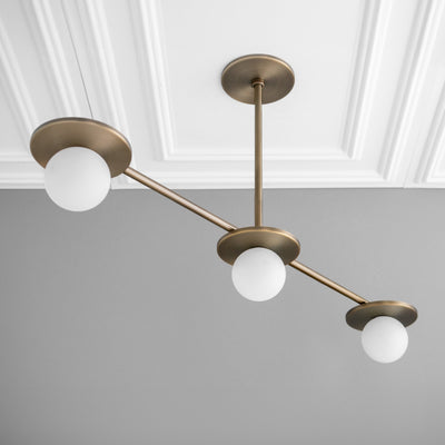 Chandelier Light-In-Line Chandelier-Light Fixture-Ceiling Light - Model No. 2610