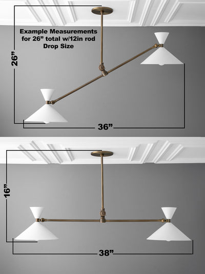 CHANDELIER MODEL NO. 2597