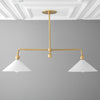 Chandelier Light-Cone Shade Light-Hanging Chandelier-Modern Lighting - Model No. 5301