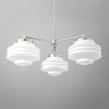 Chandelier Light-Light Fixture-Ceiling Light-Art Deco Lighting - Model No. 2440