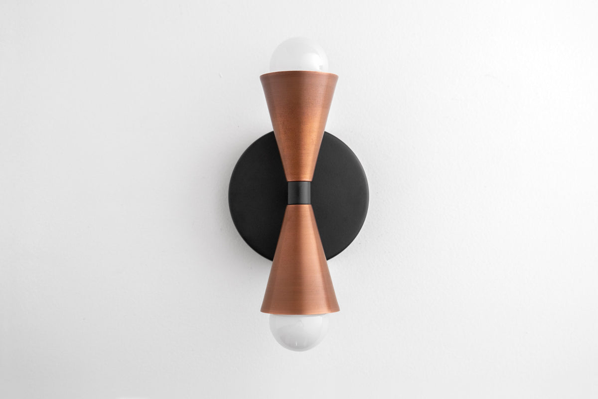 Sconce Light-Geometric Sconce-Light Fixture-Wall Light - Model No. 4717
