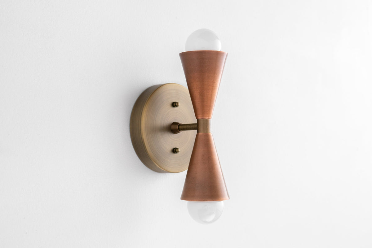 Sconce Light-Geometric Sconce-Light Fixture-Wall Light - Model No. 4717