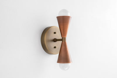 Sconce Light-Geometric Sconce-Light Fixture-Wall Light - Model No. 4717