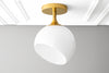 CEILING LIGHT MODEL NO. 1865