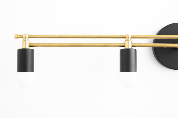 Amazon.com: Piepooye Vintage Bathroom Light Fixtures Black