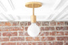 CEILING LIGHT MODEL NO. 2165