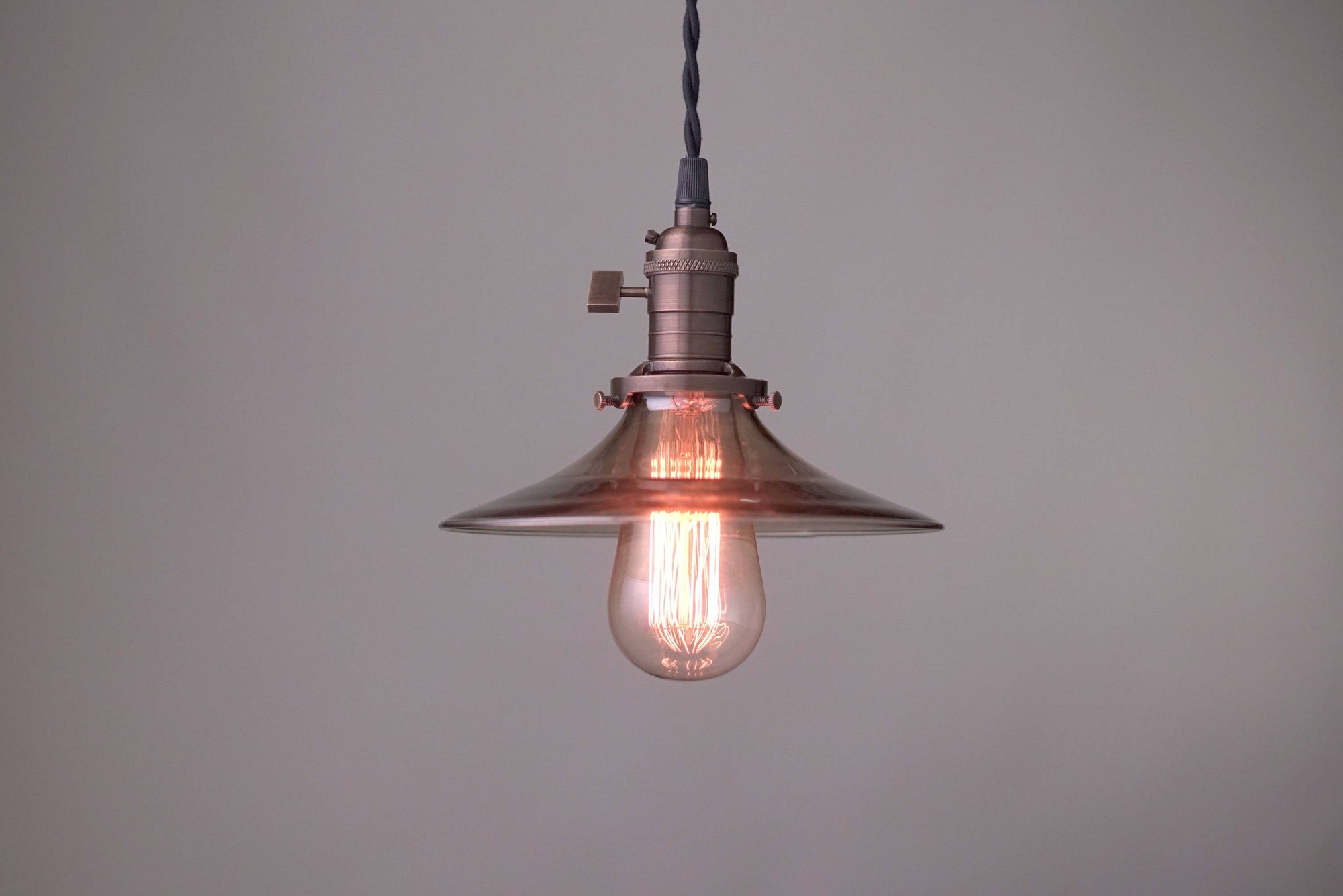 Vintage pendant on sale ceiling lights