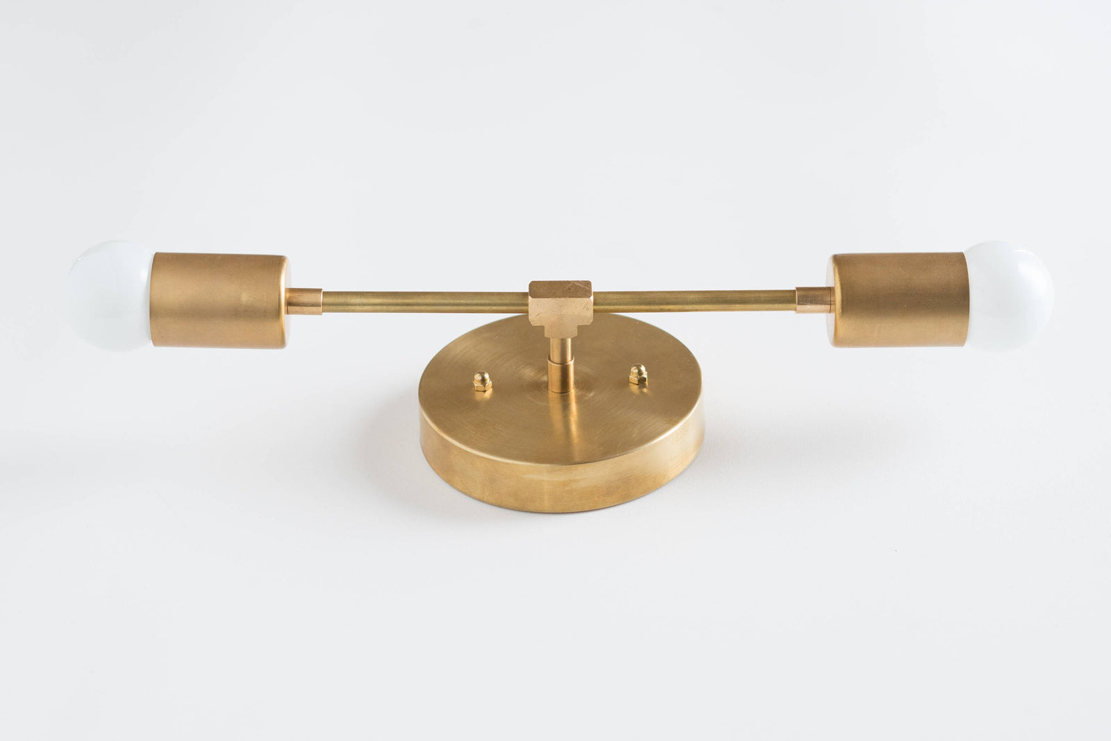 Black Brass Vanity Light - Modern Brass Lighting - Mid Century Fixture - Vanity Mirror Fixture - Model No. 5563