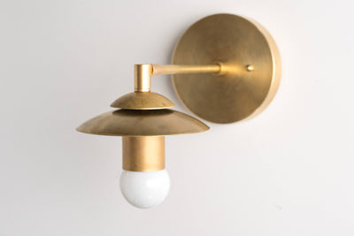 SCONCE MODEL No. 5065- Mid Century Modern Wall Lights with a finish. Designed and produced by MODCREATIONStudio at Peared Creation