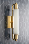 SCONCE MODEL No. 1210-Art Deco Wall Lights with a Raw Brass finish. Designed and produced by DECOCREATIONStudio at Peared Creation