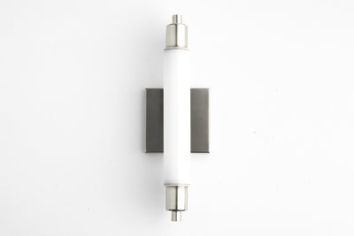 SCONCE MODEL No. 1210-Art Deco Wall Lights with a Polished Nickel finish. Designed and produced by DECOCREATIONStudio at Peared Creation