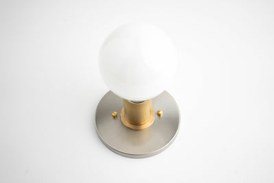 Minimalist Sconce - Small Sconce - Wall Lights - Flush Mount- Ceiling Light - Model No. 0656