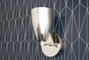 SCONCE MODEL No. 1748-Art Deco Wall Lights with a Polished Nickel finish. Designed and produced by DECOCREATIONStudio at Peared Creation