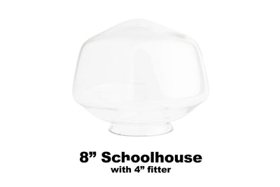 Replacement Glass Schoolhouse and Decorative Globes