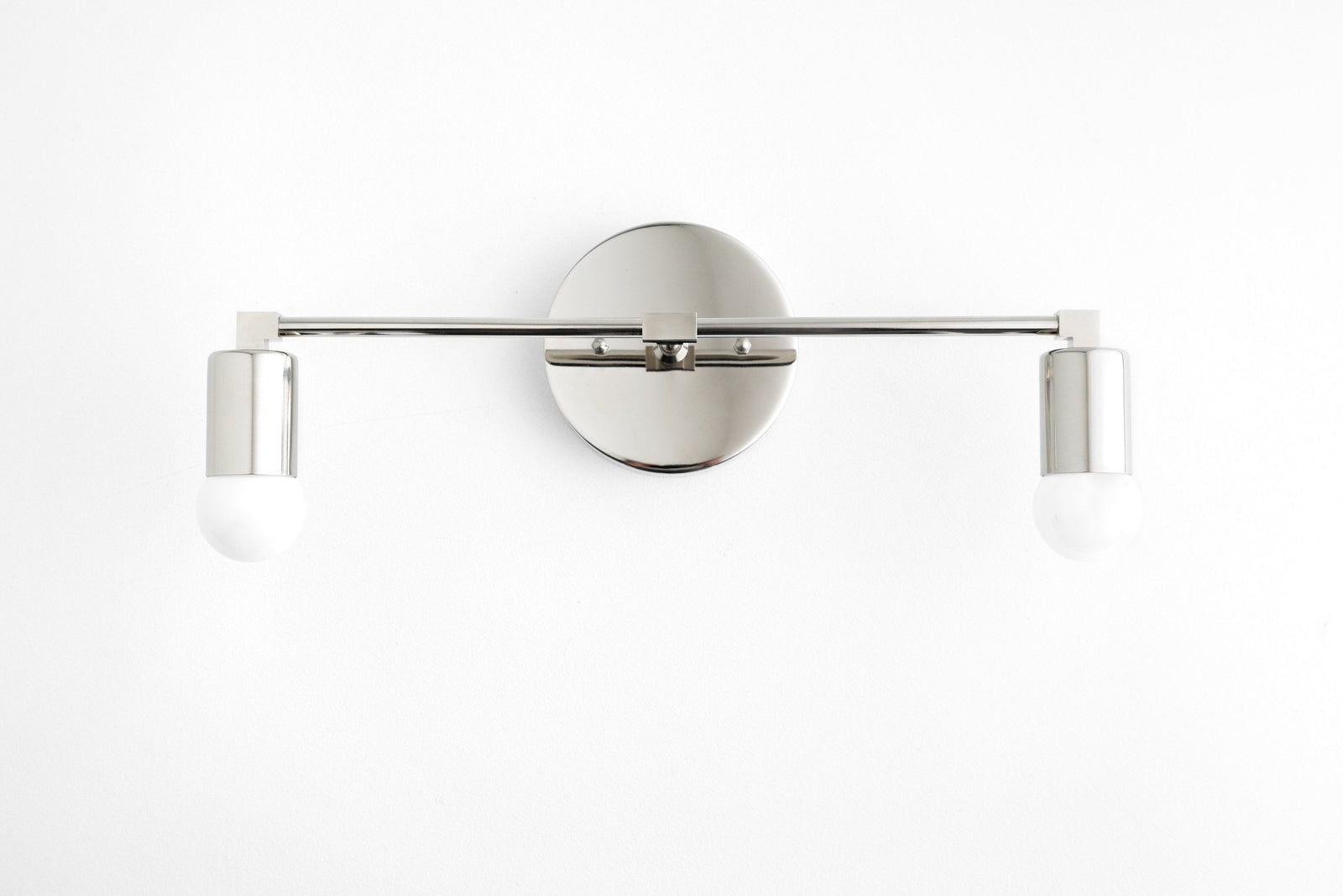 Black & Brass Vanity Light Fixture - Minimalist Lighting - Bathroom Sconce - Vanity Lighting - Wall Light - Model No. 8412