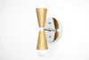 Sconce Lighting - Cone Wall Sconce - Polished Nickel - Simple Modern Sconce - Light Fixture - Model No. 4717