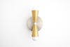 Sconce Lighting - Cone Wall Sconce - Polished Nickel - Simple Modern Sconce - Light Fixture - Model No. 4717