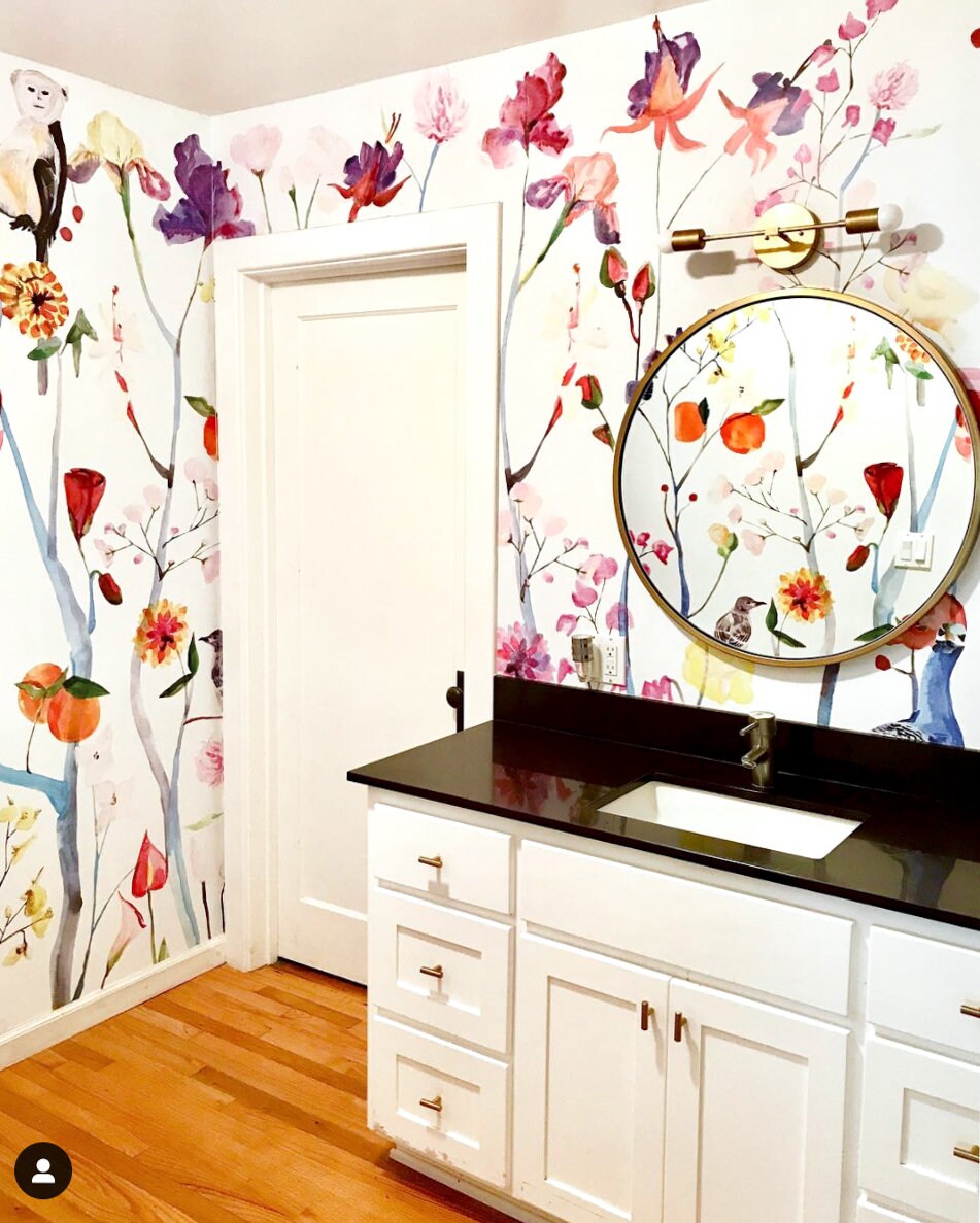 Black Brass Vanity Light - Modern Brass Lighting - Mid Century Fixture - Vanity Mirror Fixture - Model No. 5563