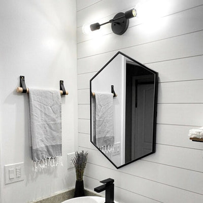 Black Vanity Light  - Mid Century Sconce - Black Modern Light - Wall Light - Bathroom Lighting - Modern Lighting - Model No. 5563