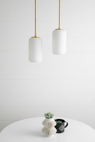 Small Drum Shade Pendant - Boho Pendant - Boho Lighting - Modern Lighting - Modern Pendant - Small Drum Shade - Boho Model No. 6938