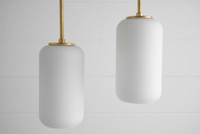 Small Drum Shade Pendant - Boho Pendant - Boho Lighting - Modern Lighting - Modern Pendant - Small Drum Shade - Boho Model No. 6938