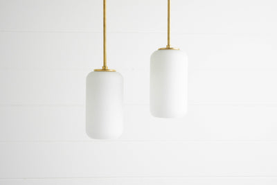 Small Drum Shade Pendant - Boho Pendant - Boho Lighting - Modern Lighting - Modern Pendant - Small Drum Shade - Boho Model No. 6938