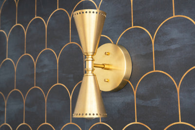 Decorative Lighting - Brass Sconce - Wall Light - Victorian Lighting - Brass Sconce - Wall Sconce - Model No. 2863