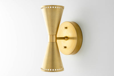 Geometric Sconce - Holy Cone - Cast Brass Cone - Modern Sconce - Lighting Fixtures - Mid-Century Lighting - Model No. 5450
