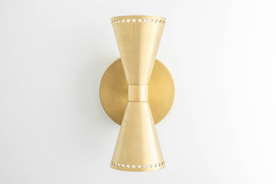 Geometric Sconce - Holy Cone - Cast Brass Cone - Modern Sconce - Lighting Fixtures - Mid-Century Lighting - Model No. 5450