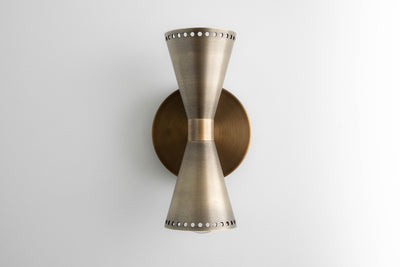 Vented Cone Sconce - Many Finish Choices - Wall Sconce - Cast Brass - Sconce - Lighting Fixtures - Mid-Century Lighting - Model No. 5450