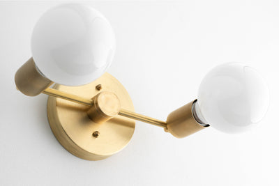 Vanity Light Fixture - Bathroom Vanity Light - Modern Light - Large Bulb - Wall Light - Model No. 7826