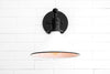 SCONCE MODEL No. 1280- Industrial Wall Lights with a Black finish. Designed and produced by newwineoldbottles at Peared Creation