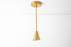 Brass Pendant Light - Cast Brass Pendant - Pendant Lights - Pendant Lighting - Model No. 1224