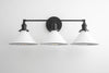 White Cone Shade - Vanity - Model No. 6225