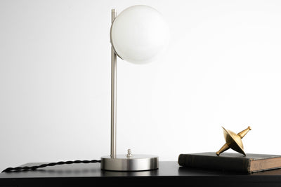 Table Lamp - Minimalist Lamp - Globe Table Lamp - Beside Lamp - Modern Decor - Model No. 5814
