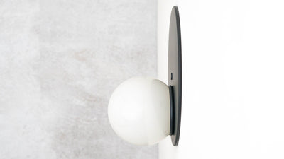 Flush Mount Sconce - Spherical Sconce - Reflector Sconce - Wall Decor - Model No. 6703