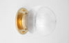 Sconce - Prismatic Shade - Bathroom Lighting - Globe Ceiling Light - Light Fixture - Model No. 7023