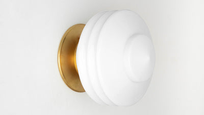 Deco Glass - Wall Lighting - Semi Flush Mount - Ceiling Light - Wall Lamp - Model No. 3404