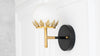 Decorative Sconce - Modern Victorian Sconce - Globe Sconce - Wall Sconce Light - Model No. 5161