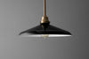 Large Shade Light - 14" Black Industrial Shade - Hanging Lamp - Pendant Light - Island Lighting - Ceiling Light - Model No. 4263