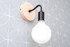 Minimalist Sconce - Simple Light Fixture - Farmhouse Lighting - Wall Light - Wood Sconce - Model No. 5448