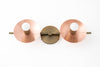 Copper Vanity - Vanity Lighting - Rustic Lighting - Bathroom Lighting - Wall Sconce - Model No. 8457