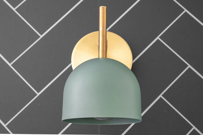 Wall Light - Modern Lamp - Wall Lamp - Bedside Lamp - Farmhouse Lighting - Brass Sconce - Model No. 3250