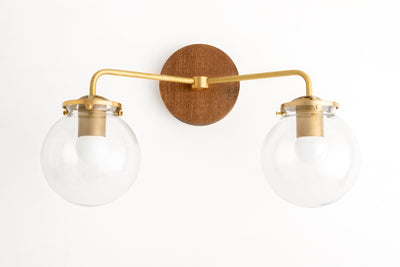 Globe Sconce - Modern Farmhouse - Rustic Lighting - Vanity Lighting - Wall Sconce - Model No. 1287