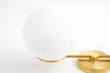Vanity Lighting - Globe Lighting - Wall Sconce - Bathroom Lighting - Wall Lamp - Model No. 0122