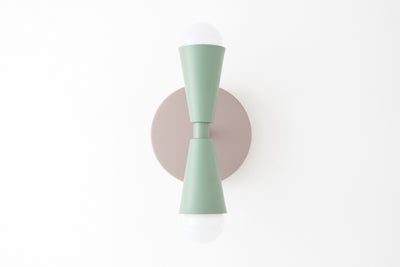 Multicolored Sconce - Green Sconce - Modern Wall Sconce - Geometric Light - Wall Lamp - Model No. 4717